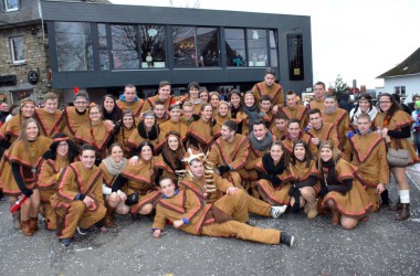 Rosenmontagszug in Bütgenbach