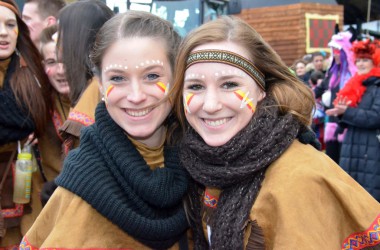 Rosenmontagszug in Bütgenbach