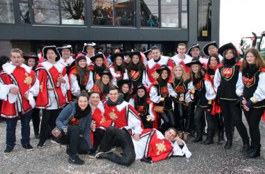 Rosenmontagszug in Bütgenbach