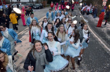 Rosenmontagszug in Bütgenbach