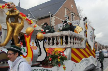 Rosenmontagszug in Eupen