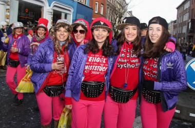 Rosenmontagszug in Eupen