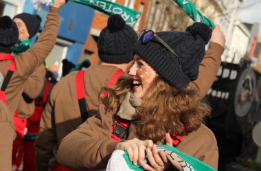 Rosenmontagszug in Eupen