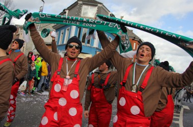 Rosenmontagszug in Eupen