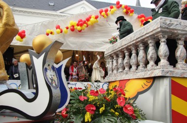 Rosenmontagszug in Eupen