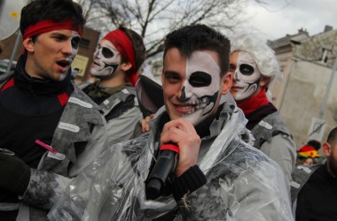 Rosenmontagszug in Eupen