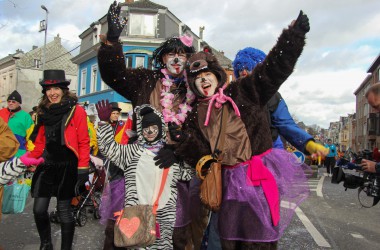 Rosenmontagszug in Eupen