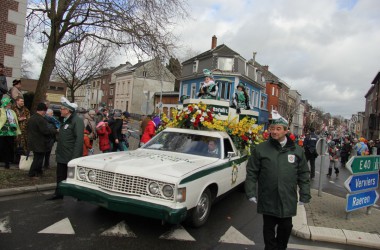 Rosenmontagszug in Eupen