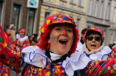 Rosenmontagszug in Eupen