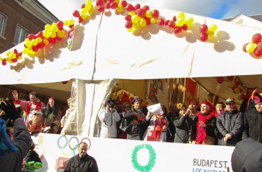 Rosenmontagszug in Eupen