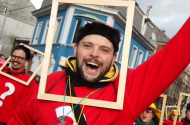 Rosenmontagszug in Eupen