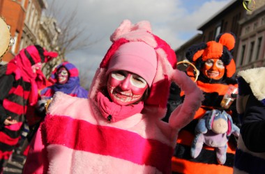 Rosenmontagszug in Eupen