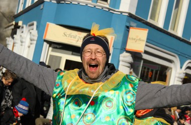 Rosenmontagszug in Eupen