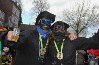 Rosenmontagszug in Eupen