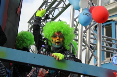 Rosenmontagszug in Eupen