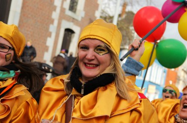 Rosenmontagszug in Eupen