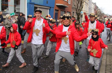 Rosenmontagszug in Eupen