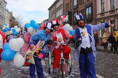 Rosenmontagszug in Eupen