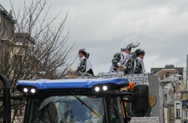 Rosenmontagszug in Eupen