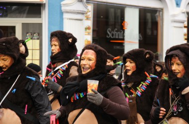 Rosenmontagszug in Eupen