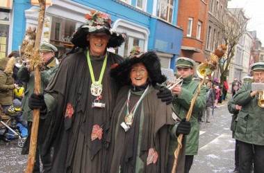 Rosenmontagszug in Eupen