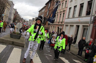 Rosenmontagszug in Eupen