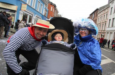 Rosenmontagszug in Eupen