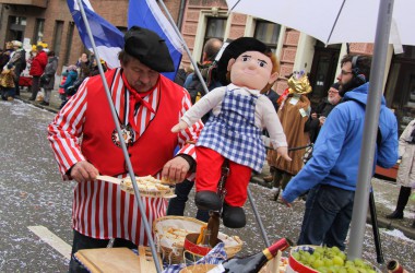 Rosenmontagszug in Eupen