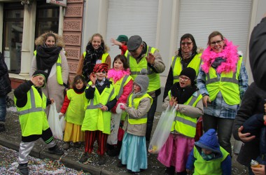 Rosenmontagszug in Eupen