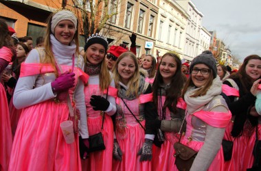 Rosenmontagszug in Eupen