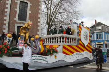 Rosenmontagszug in Eupen