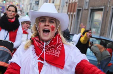 Rosenmontagszug in Eupen