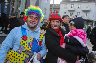 Rosenmontagszug in Eupen