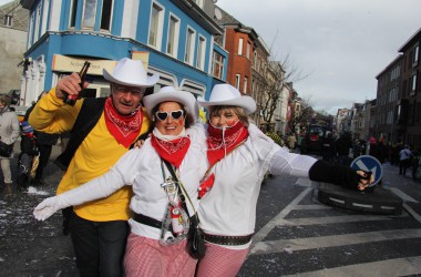 Rosenmontagszug in Eupen