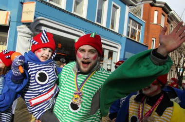 Rosenmontagszug in Eupen