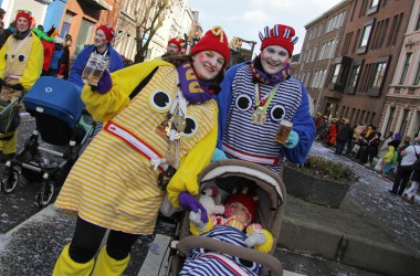 Rosenmontagszug in Eupen