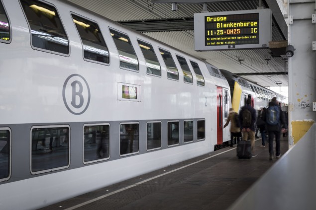SNCB-Zug in Gent (Bild: Jasper Jacobs/Belga)