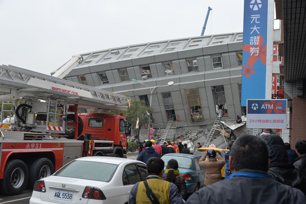Erdbeben erschüttert Taiwan