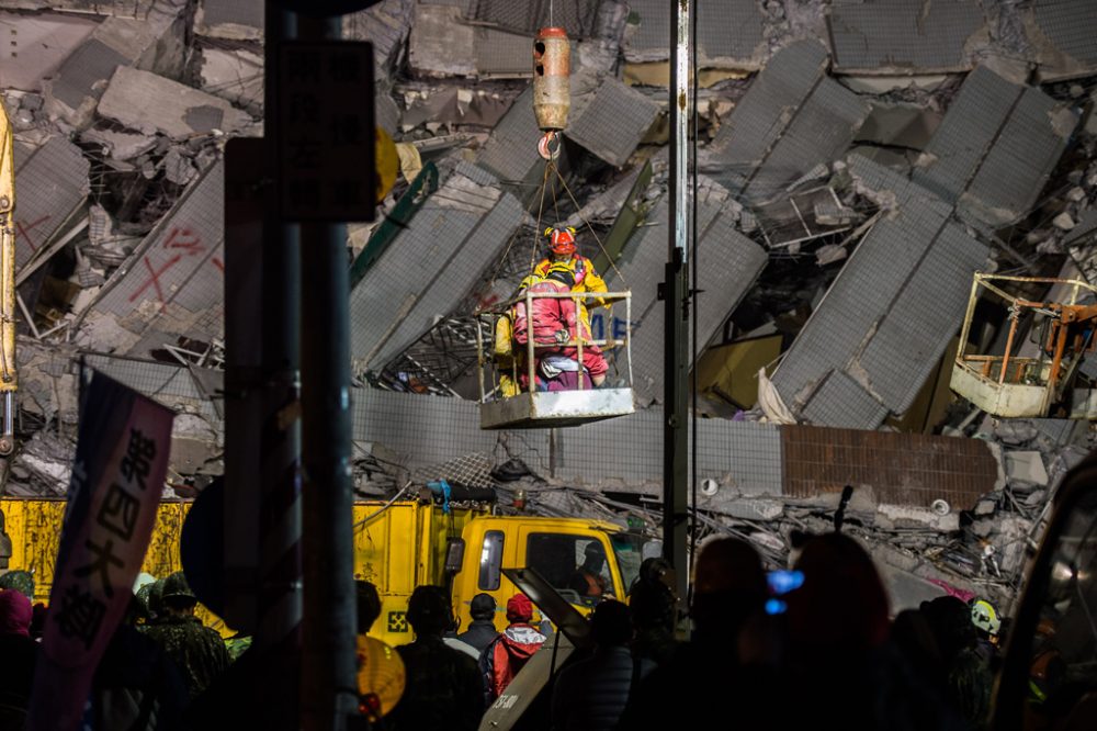 Nach dem Erdbeben in Taiwan geht die Suche nach Verschütteten weiter