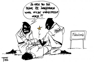 Festnahme von Salah Abdeslam