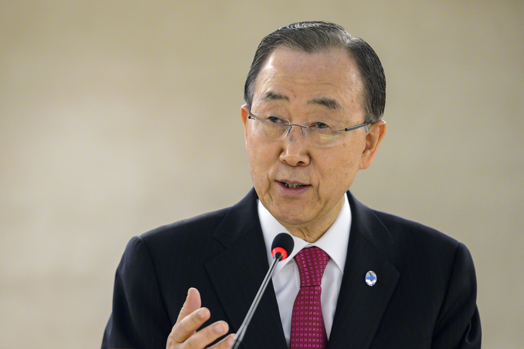 Ban Ki Moon (Bild vom 30. März)