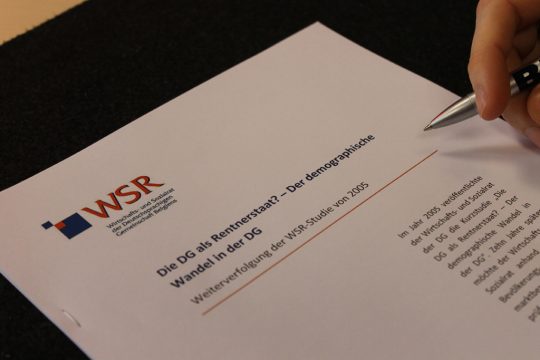 Studie vom WSR: Wird die Deutschsprachige Gemeinschaft zum Rentnerstaat?