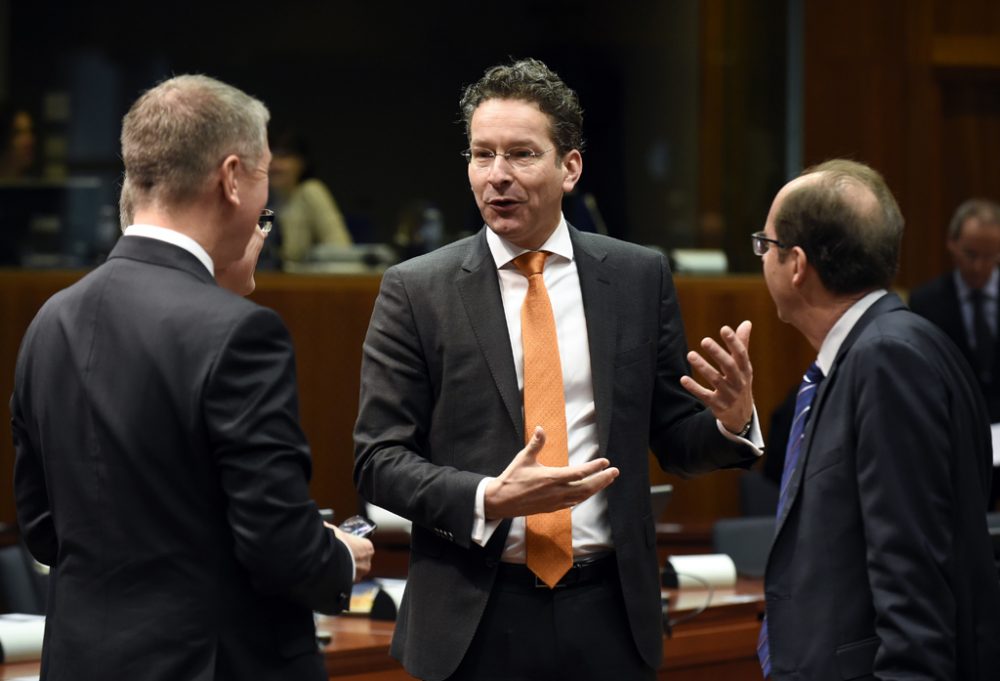 Der niederländische Finanzminister und Eurogruppen-Chef Jereon Dijsselbloem am Dienstag in Brüssel