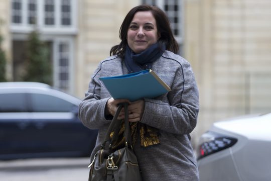 Die französische Ministerin Emmanuelle Cosse am 18.2. in Paris