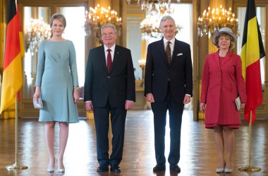 Staatsbesuch: Deutscher Bundespräsident Gauck zu Gast in Brüssel