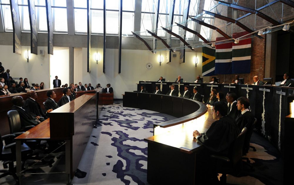 Sitzung des Verfassungsgerichts in Johannesburg