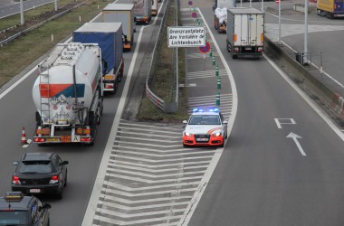 Grenzkontrollen in Lichtenbusch