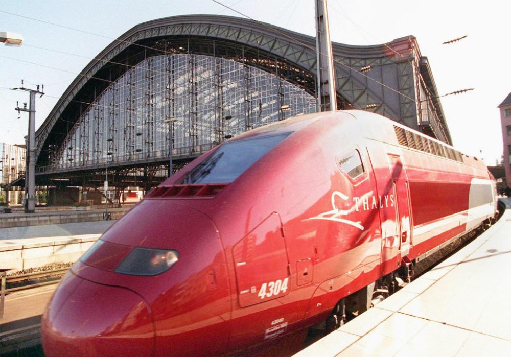 Thalys am Hauptbahnhof Köln