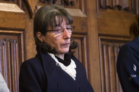 Rita Henkinet bei der Urteilsverkündung