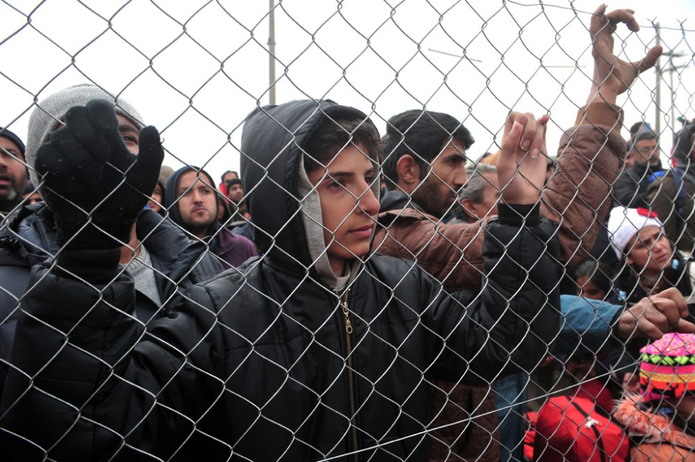 Flüchtlingscamp bei Idomeni (27.3.)